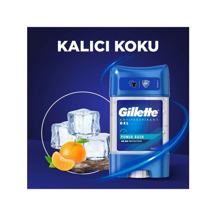 Gillette Stick Roll-On 70Ml. Power Rush