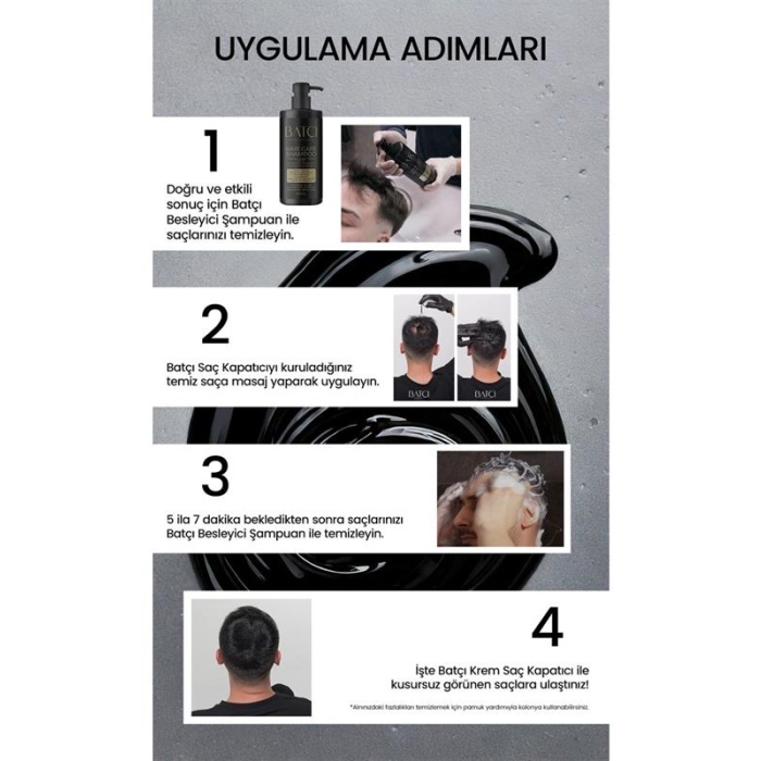 Batçı Saç Kapatıcı-Dolgunlaştırıcı Krem 50Ml.