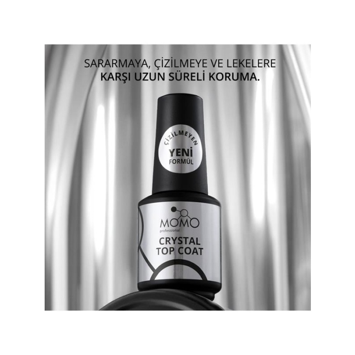 Momo Crystal Top Coat 20Ml.