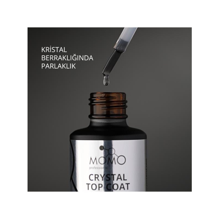 Momo Crystal Top Coat 20Ml.