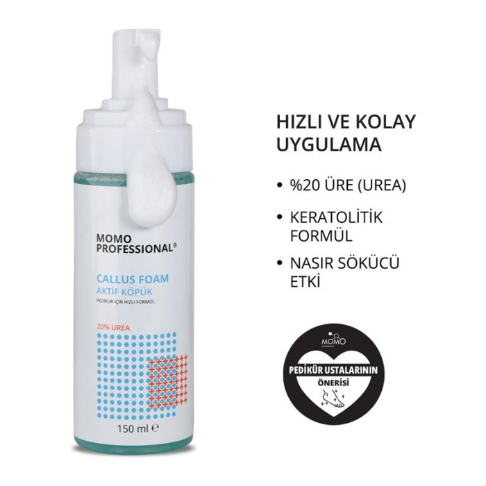 Momo Keratolitik Köpük 150Ml. %20 Urea