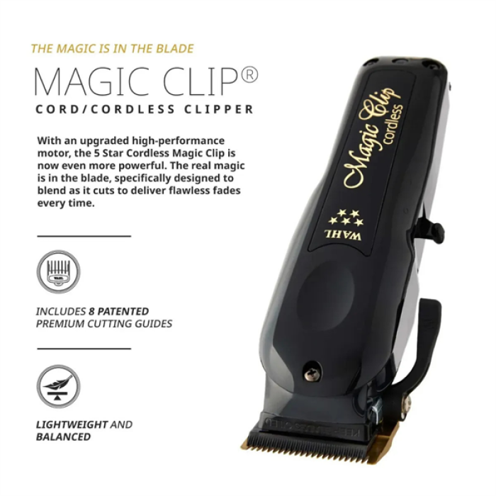 Wahl Saç Tıraş Makinesi Magic Clip Black 3026434