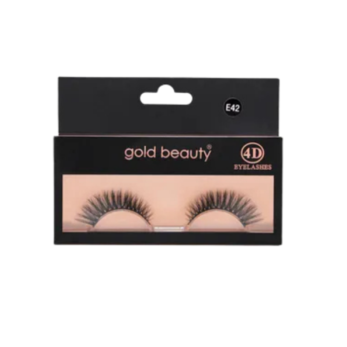 Gold Beauty 4D Eyelashes E49 Takma Kirpik
