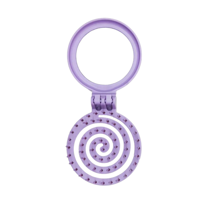 Nascita Yuvarlak Aynalı Saç Fırçası Lila 51LL