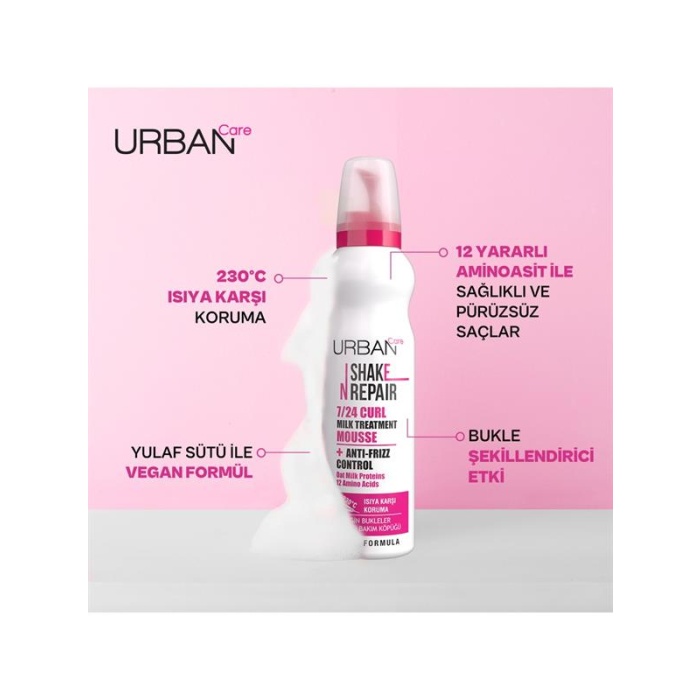 Urban Shake N Repair 150Ml. Anti-Frizz Curl Milk