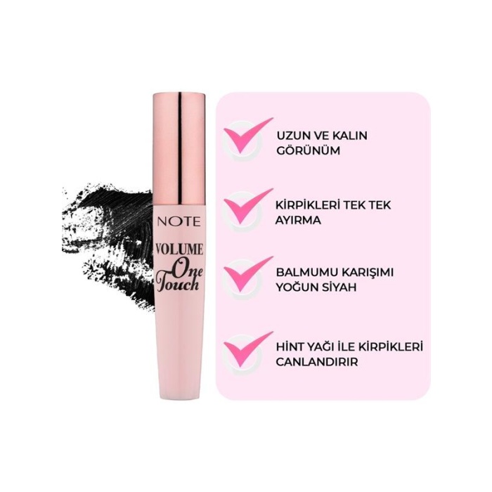 Note Volume One Touch Mascara