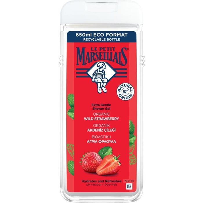 Marseiliais Duş Jeli 650Ml. Akdeniz Çileği