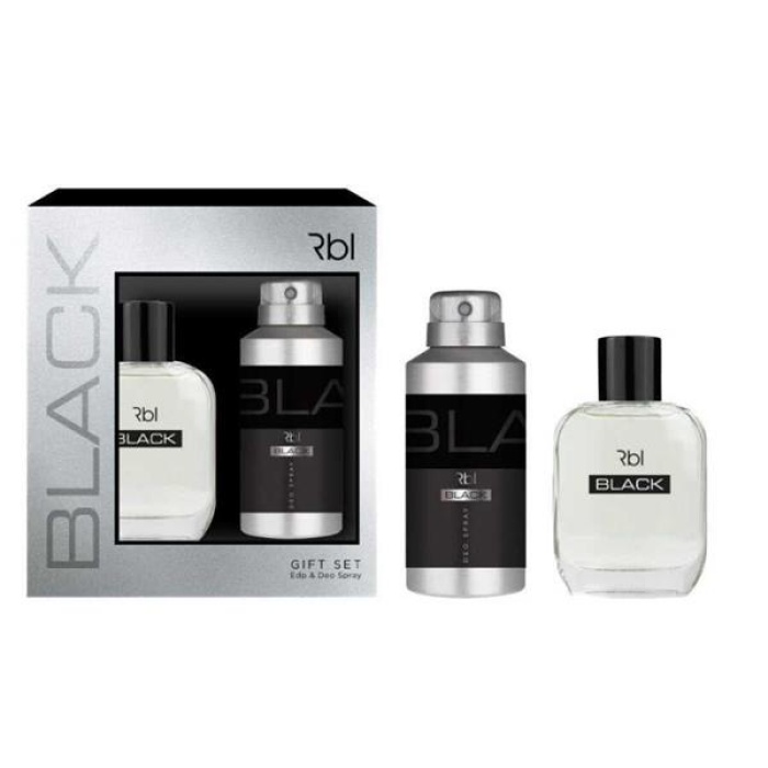 Rebul EDT 90Ml.&Deodorant 150Ml. Set Black