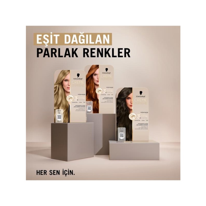Schwarzkopf Creme Supreme Kit Boya 8-0 Koyu Sarı