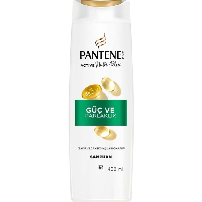 Pantene Şampuan 400Ml. 3İn1 PV Güç Ve Parlaklık