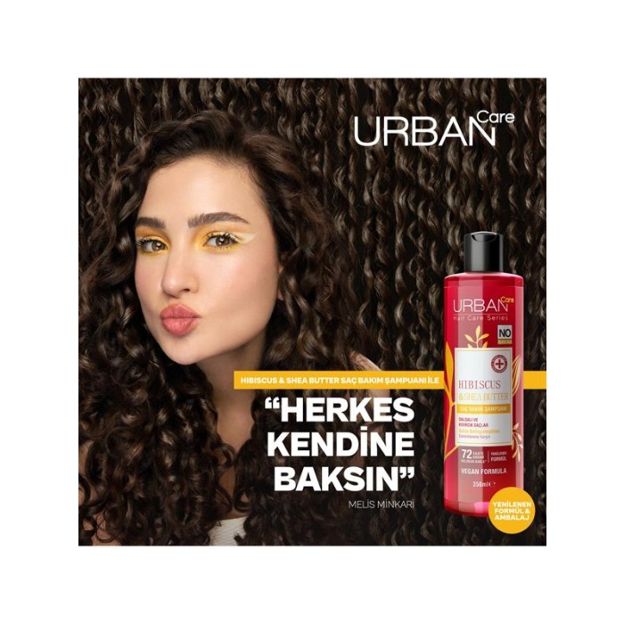 Urban Şampuan 350Ml. Twisted Curls Hibiscus (Ş)