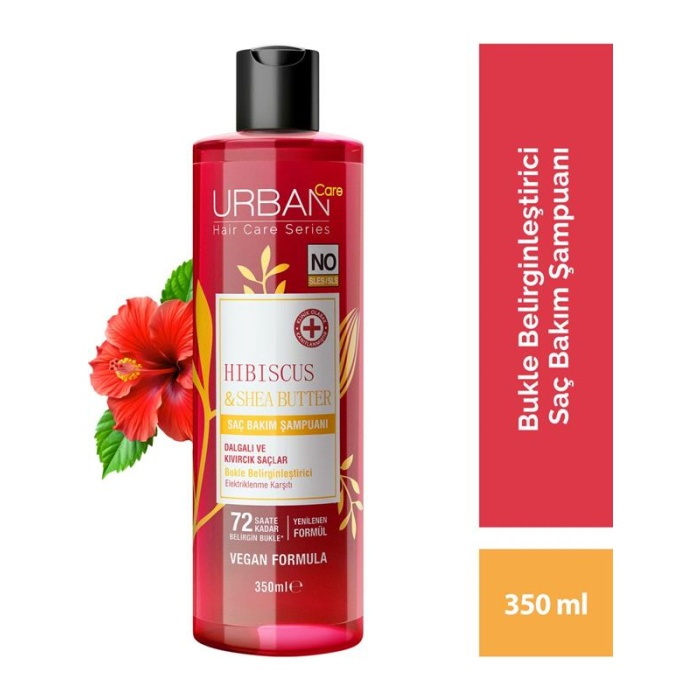 Urban Şampuan 350Ml. Twisted Curls Hibiscus (Ş)