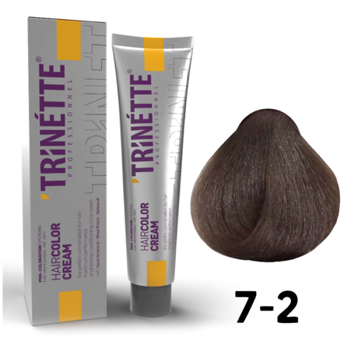 Trinette Saç Boyası 100Ml. 7-2 Kumral İrize