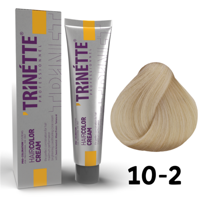 Trinette Saç Boyası 100Ml. 10-2 A.Sarı İrize