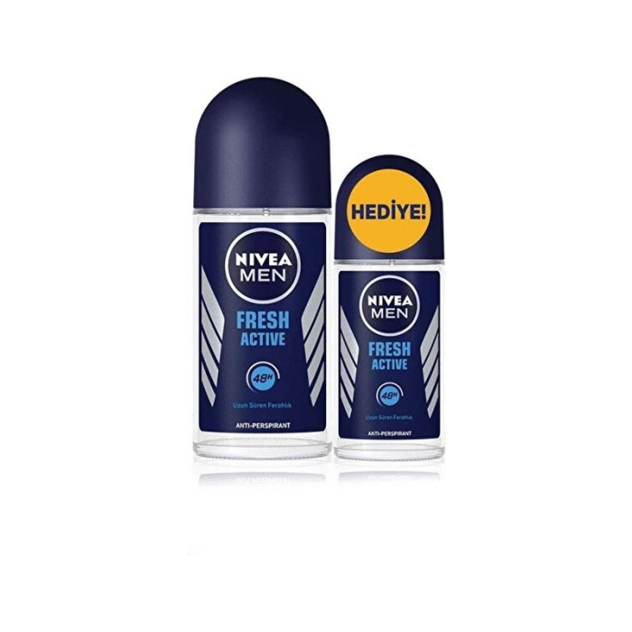 Nivea Men Roll On 50Ml.&25Ml. Derma Active