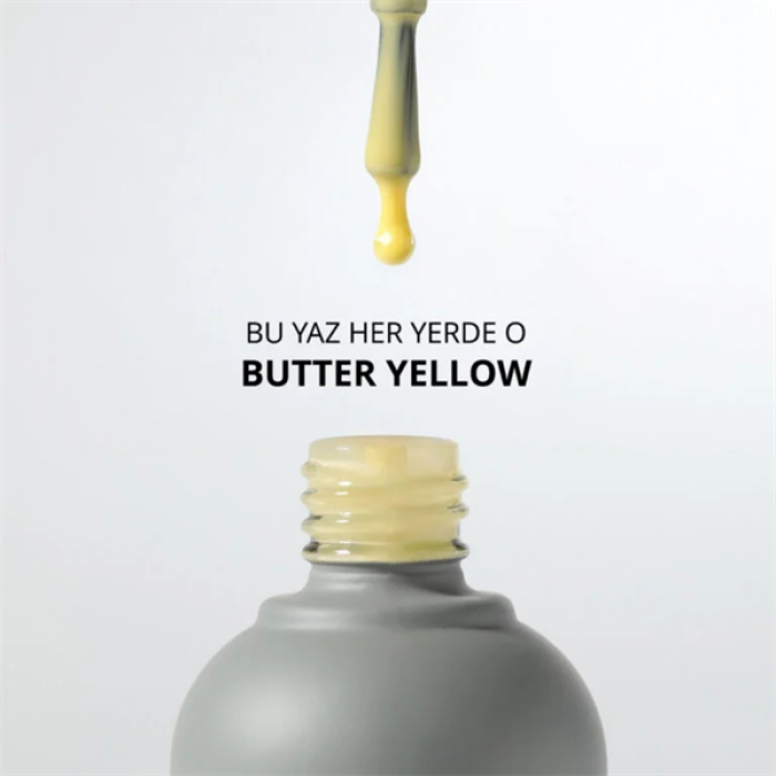 Momo Cover Butter Yellow Rubber Base Coat 10Ml.