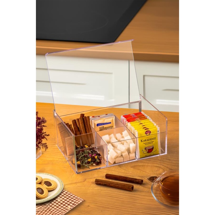 Black Stone 6 Bölmeli Çay Kutusu KRC-650