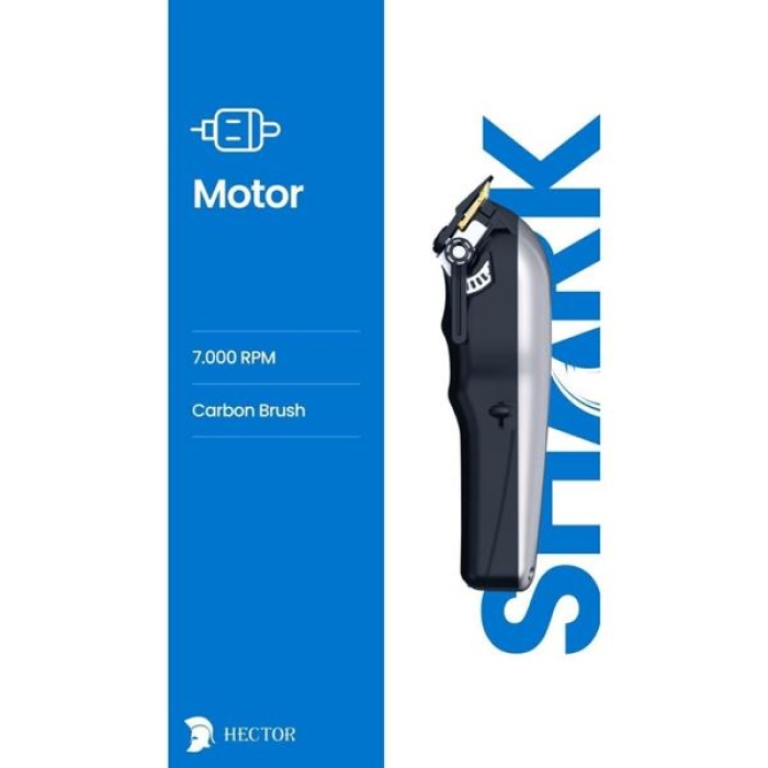 Hector Shark Tıraş Makinesi Titanyum