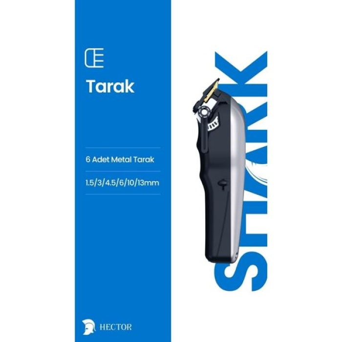 Hector Shark Tıraş Makinesi Titanyum