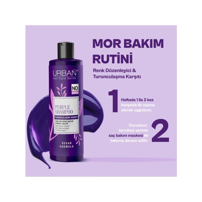 Urban Care Şampuan 250Ml. Mor Sülfatsız