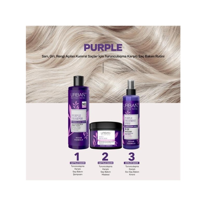 Urban Care Şampuan 250Ml. Mor Sülfatsız