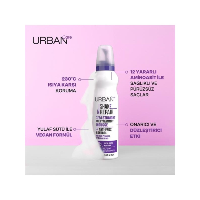 Urban Care Köpük 150Ml. SNR Straight Milk