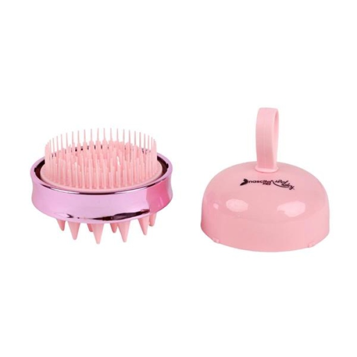 Nascita Çift Taraflı Pembe Şampuan Fırçası 60PN
