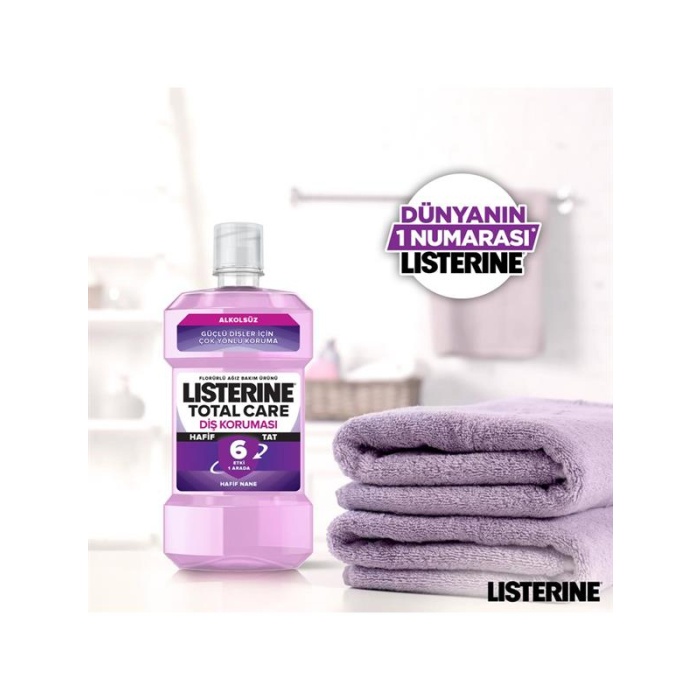 Listerine Ağız Bakım Suyu 500Ml. Total Care