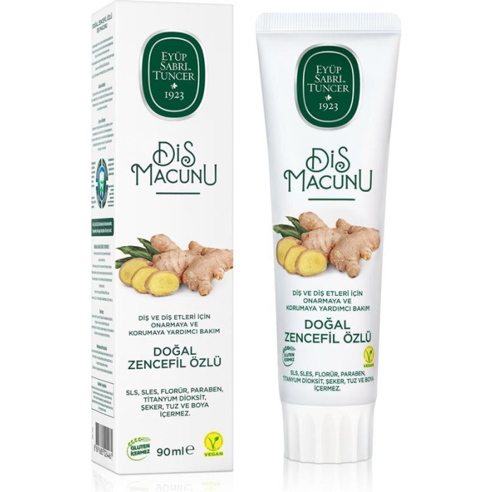 Eyüp Sabri Tuncer Diş Macunu 90Ml. Zencefil Özlü