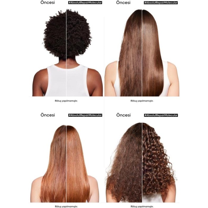 Loreal Şampuan 500Ml. SEII Absolut Repair Mol.