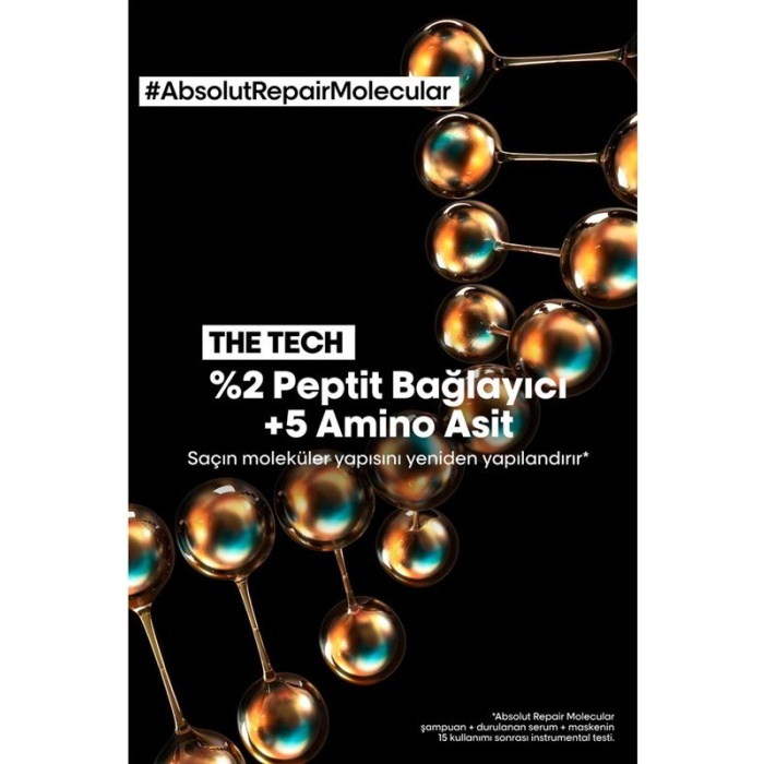 Loreal Şampuan 500Ml. SEII Absolut Repair Mol.