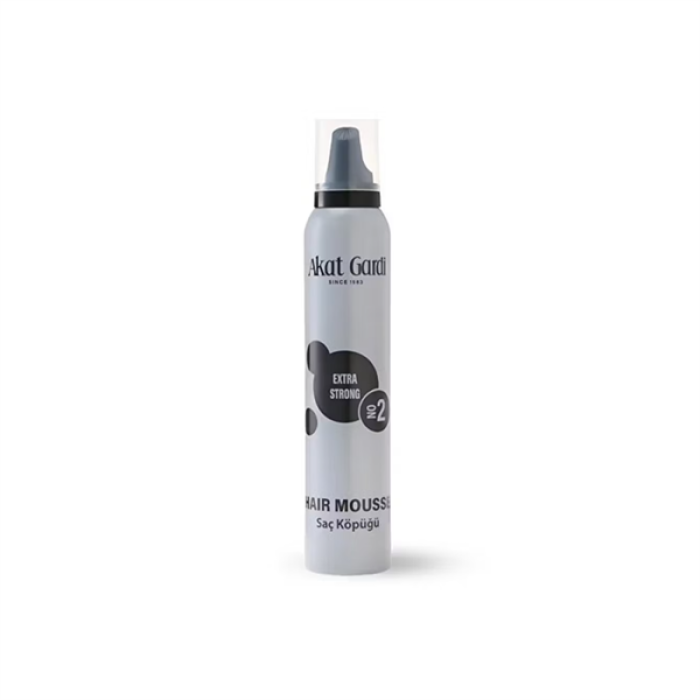 Akat Gardi Saç Köpüğü 200Ml. Extra Strong No:2 Gri
