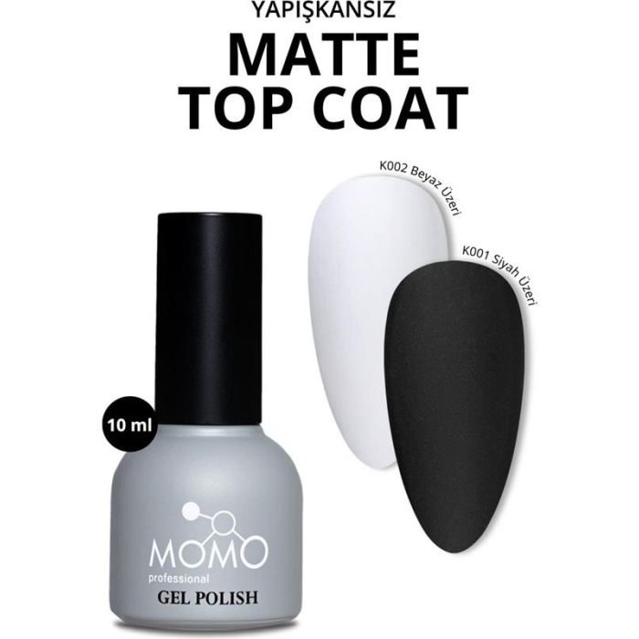 Momo Matte Top Coat 10Ml.