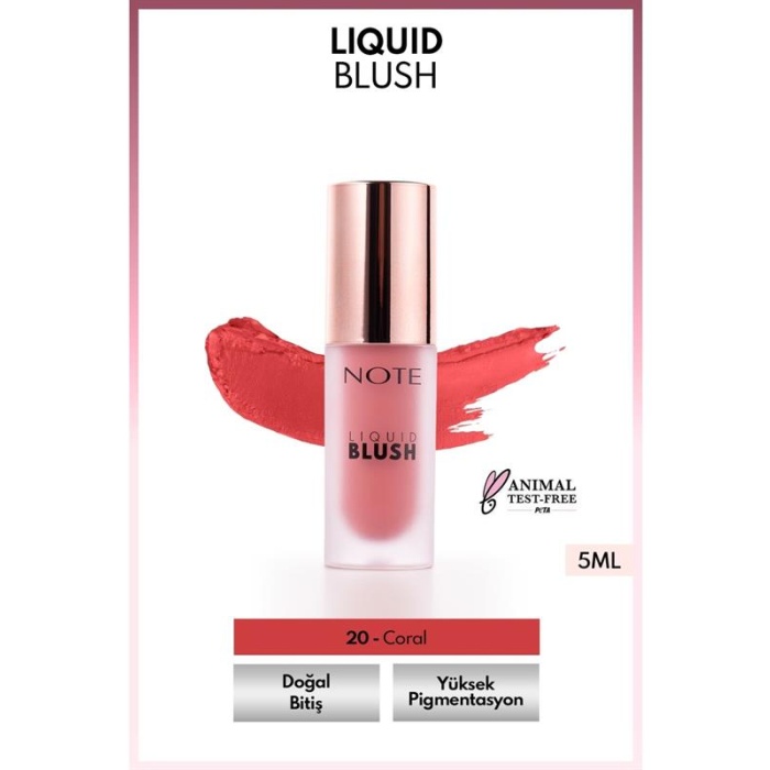 Note Liquid Blush 5Ml. 20 Coral