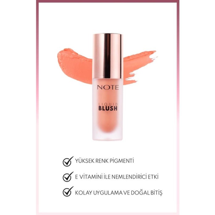 Note Liquid Blush 5Ml. 10 Peach