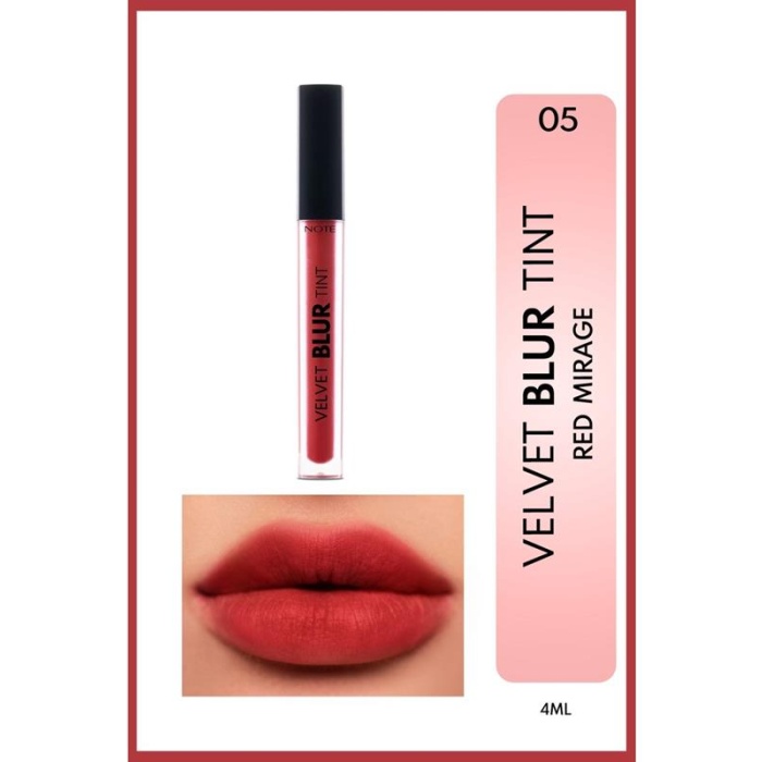 Note Velvet Blur Tint 4Ml. 05 Red Mirage