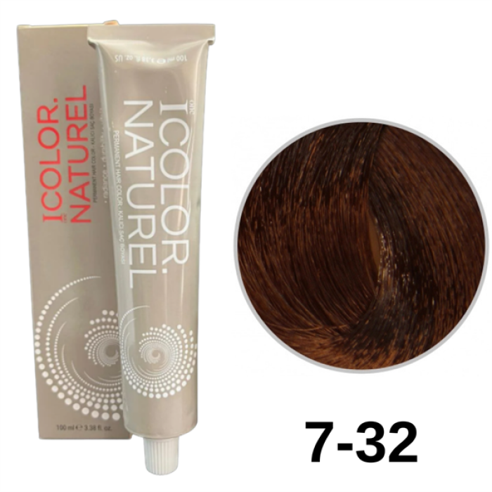 Icolor Natural Tüp Boya 100Ml. 7-32 Sahra Kumral