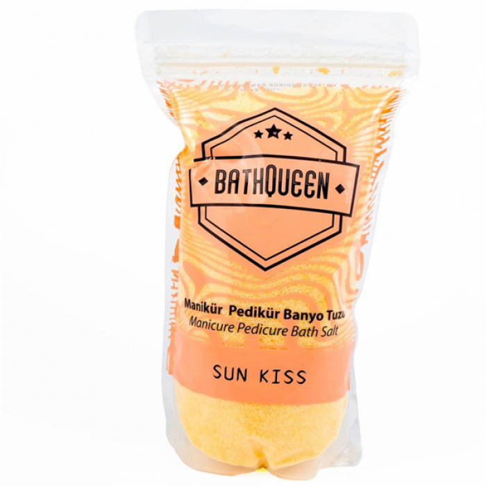 Bathqueen Manikür-Pedikür Tuzu 1000Gr. Sun Kiss