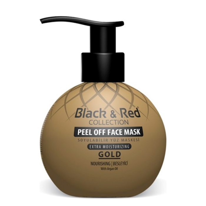 Black&Red Peel Off Face Mask 250Ml. Gold