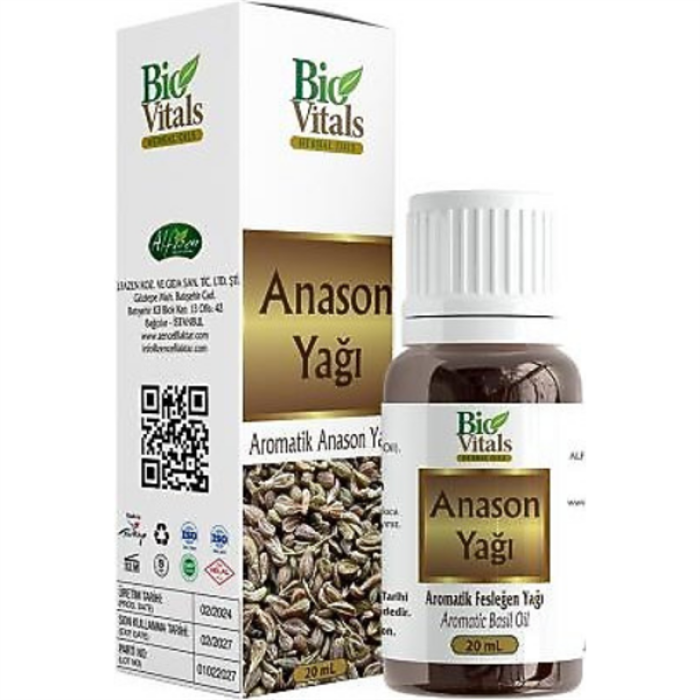 Bio Vitals Yağ 20Ml. Anason