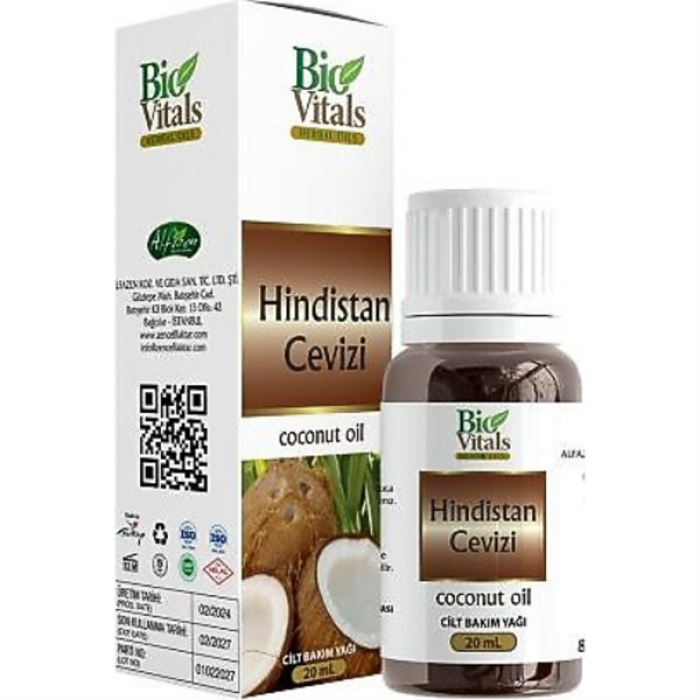 Bio Vitals Yağ 20Ml. Hindistan Cevizi