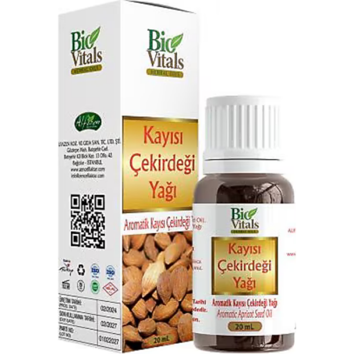 Bio Vitals Yağ 20Ml. Kayısı Çekirdeği
