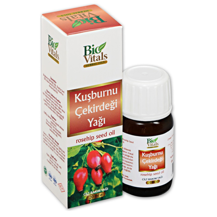Bio Vitals Yağ 20Ml. Kuşburnu Çekirdeği