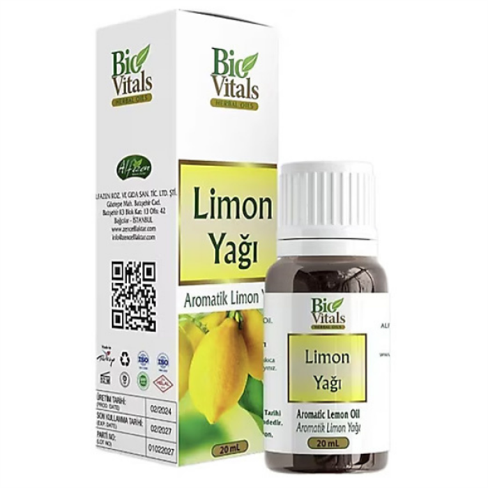 Bio Vitals Yağ 20Ml. Limon