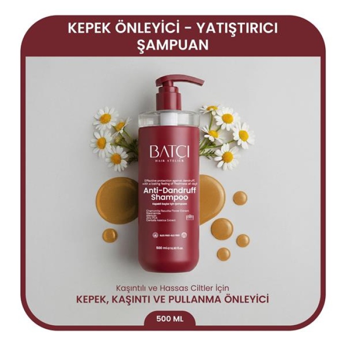 Batçı Şampuan 500Ml Kepeğe Karşı Etkili