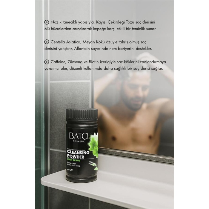 Batçı Kepeğe Karşi Arındırıcı Toz Peeling 20Gr