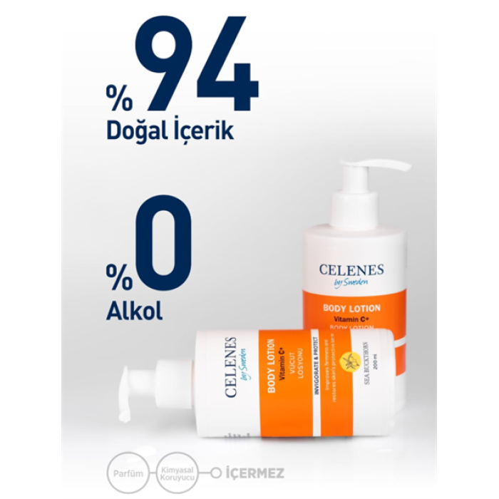 Celenes Vücut Losyonu 200Ml Sea Buckthorn