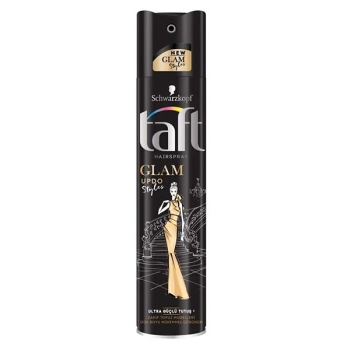 Taft Saç Spreyi 250Ml. Glam Updo Ultra Güçlü Tutuş