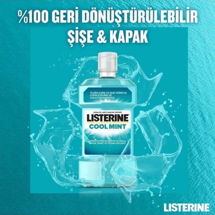 Listerine Ağız Bakım Suyu 500Ml. Cool Mint