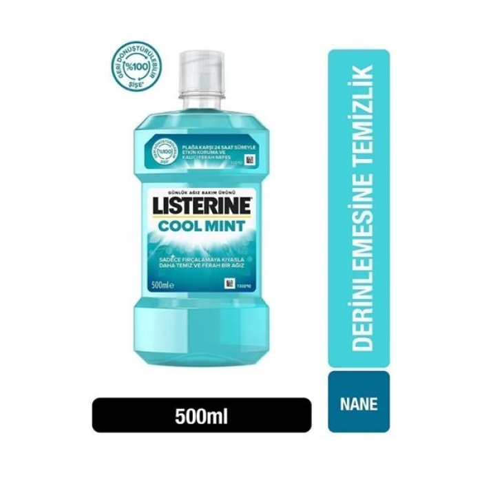 Listerine Ağız Bakım Suyu 500Ml. Cool Mint